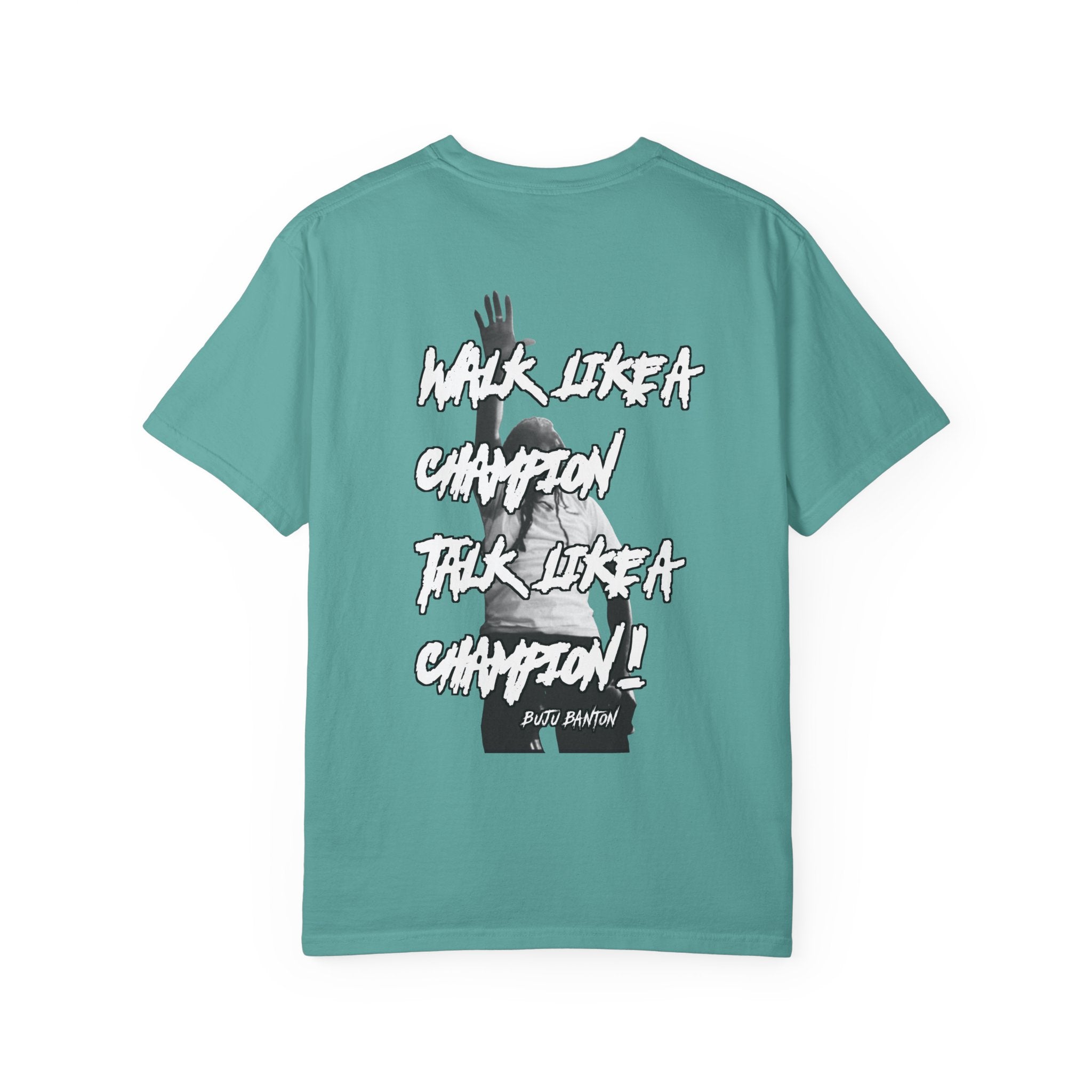 Walk like ah Champion with this Buju Banton T Shirt