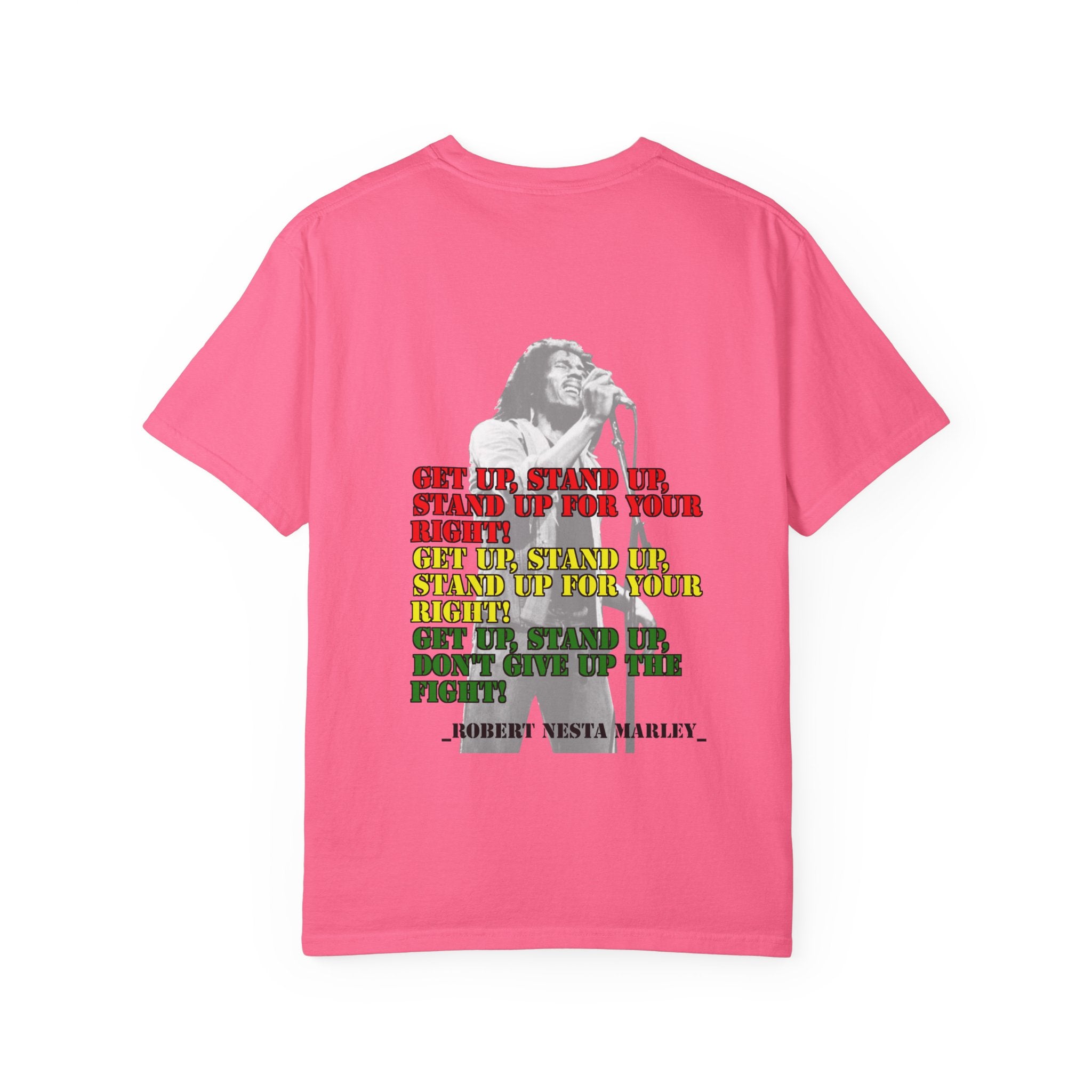 Get up Stand up! with this Bob Nesta Marley T-shirt