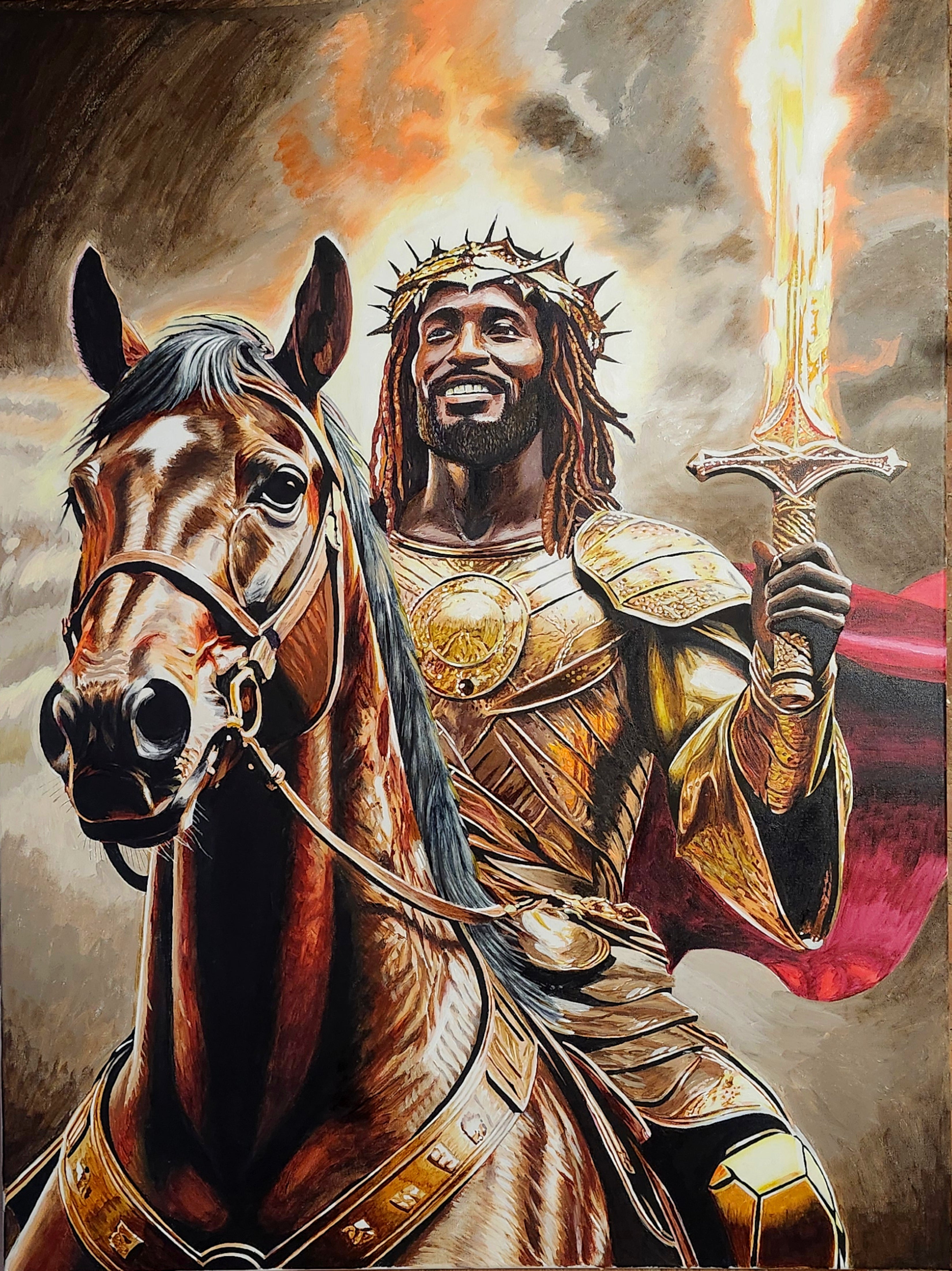 Jesus Christ 11"x16" print.