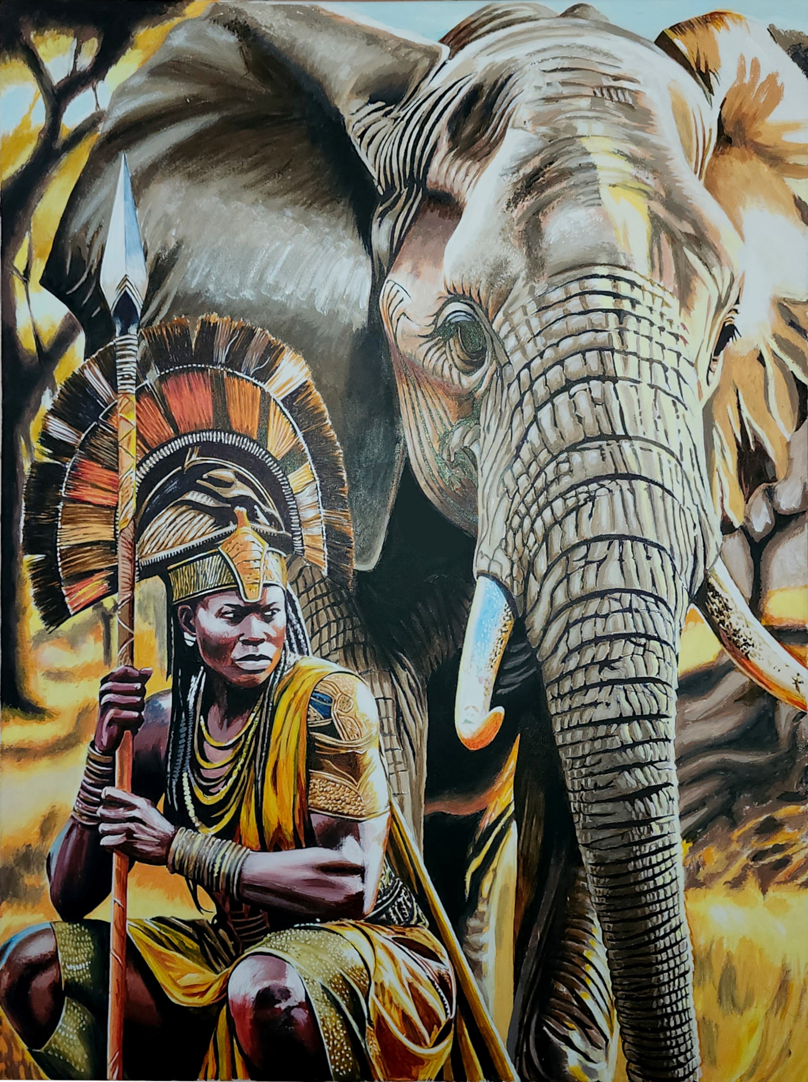 Queen Nandi 11"x16" print